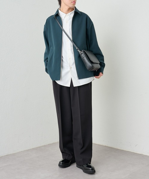 COLONY 2139（コロニートゥーワンスリーナイン）の「シンセティックレザーバーティカルバッグ（ショルダーバッグ・メンズ・ブラック/ブルー/グレー・FREE）」の11枚目の写真