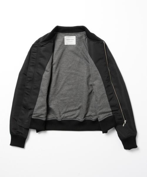 BEAMS LIGHTS Women's(ビームスライツ ウィメンズ)の「BEAMS LIGHTS / 撥水MA-1(ブルゾン・レディース・ブラック/チャコールグレー/オリーブ・38/36)」の18枚目の写真