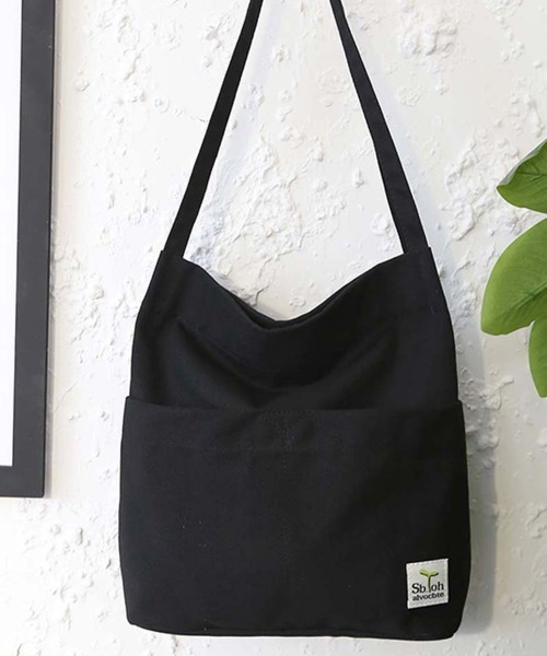 Miniministore（ミニミニストア）の「キャンバストートバッグ大容量手提げバッグ（トートバッグ・レディース・アイボリー/ピンク/ブラック/グレー/カーキ・FREE）」の10枚目の写真