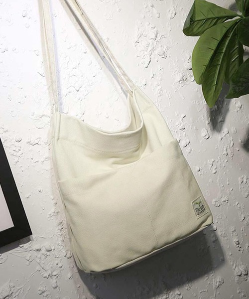 Miniministore（ミニミニストア）の「キャンバストートバッグ大容量手提げバッグ（トートバッグ・レディース・アイボリー/ピンク/ブラック/グレー/カーキ・FREE）」の13枚目の写真