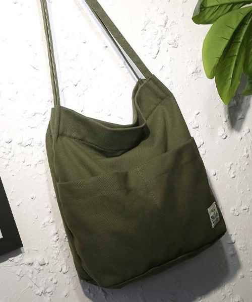 Miniministore（ミニミニストア）の「キャンバストートバッグ大容量手提げバッグ（トートバッグ・レディース・アイボリー/ピンク/ブラック/グレー/カーキ・FREE）」の15枚目の写真