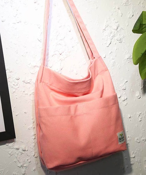 Miniministore（ミニミニストア）の「キャンバストートバッグ大容量手提げバッグ（トートバッグ・レディース・アイボリー/ピンク/ブラック/グレー/カーキ・FREE）」の16枚目の写真
