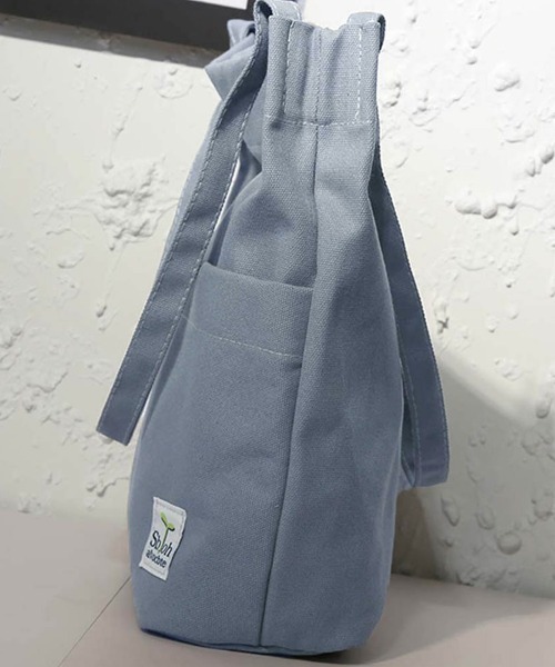 Miniministore（ミニミニストア）の「キャンバストートバッグ大容量手提げバッグ（トートバッグ・レディース・アイボリー/ピンク/ブラック/グレー/カーキ・FREE）」の18枚目の写真