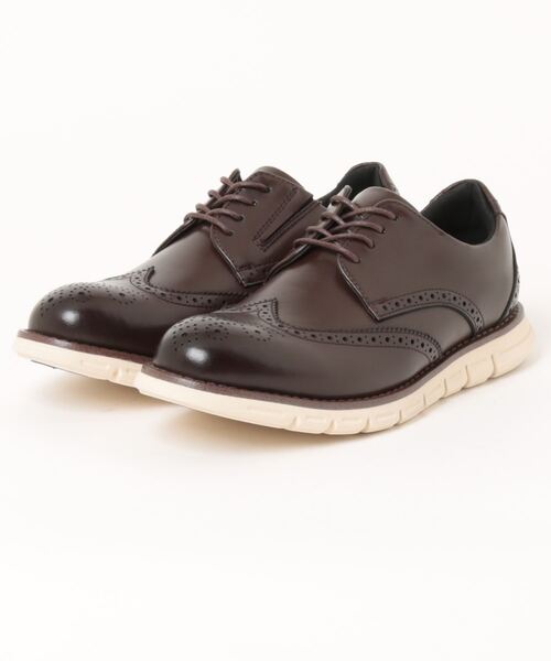 【セール】【ERINYS CROWN】 防水ウィングチップビジカジシューズ（ドレスシューズ）｜ERINYS CROWN（エリニュスクラウン）