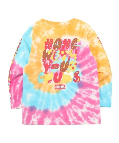 CHUMS(チャムス)の「【CHUMS】Kid's On The Grill L/S T-Shirt(Tシャツ/カットソー・キッズ・ホワイト/ブラック/ネイビー/ホワイト×ネイビー/マルチ・MEDIUM/LARGE/X-LARGE)」の5枚目の写真