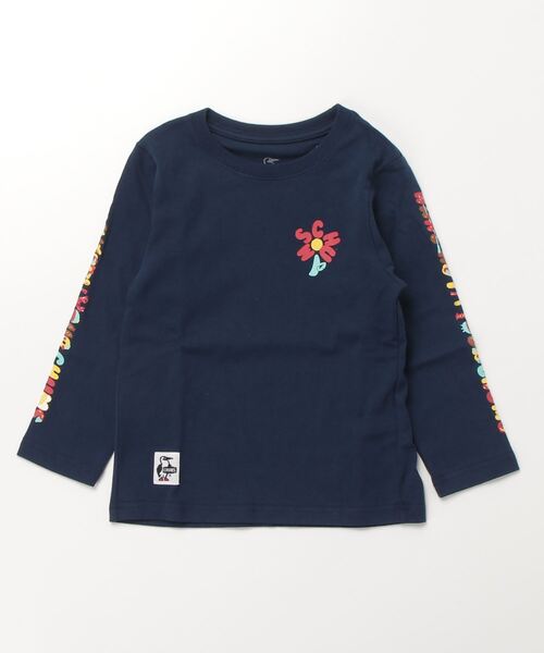 CHUMS(チャムス)の「【CHUMS】Kid's On The Grill L/S T-Shirt(Tシャツ/カットソー・キッズ・ホワイト/ブラック/ネイビー/ホワイト×ネイビー/マルチ・MEDIUM/LARGE/X-LARGE)」の11枚目の写真