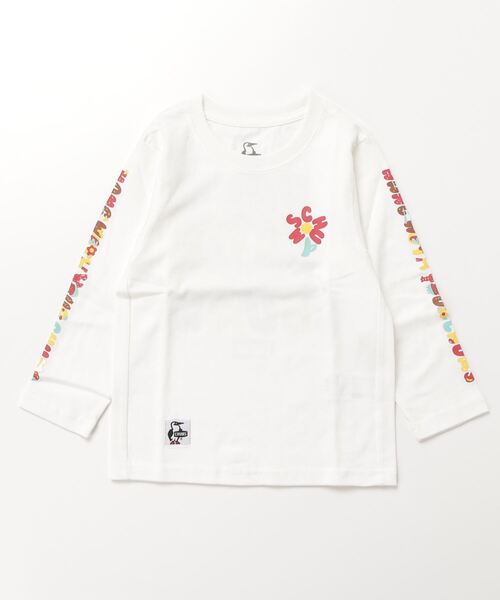 CHUMS(チャムス)の「【CHUMS】Kid's On The Grill L/S T-Shirt(Tシャツ/カットソー・キッズ・ホワイト/ブラック/ネイビー/ホワイト×ネイビー/マルチ・MEDIUM/LARGE/X-LARGE)」の8枚目の写真