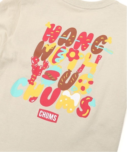 CHUMS(チャムス)の「【CHUMS】Kid's On The Grill L/S T-Shirt(Tシャツ/カットソー・キッズ・ホワイト/ブラック/ネイビー/ホワイト×ネイビー/マルチ・MEDIUM/LARGE/X-LARGE)」の15枚目の写真