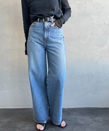[NEEDBY heritage/ニ―ドバイヘリテージ] LUNA ハイライズルーズストレートデニム