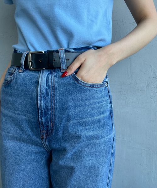 NEEDBY heritage（ニードバイヘリテージ）の「[NEEDBY heritage/ニ―ドバイヘリテージ] LUNA ハイライズルーズストレートデニム（デニムパンツ・レディース・ライトインディゴブルー・23/24/25/26）」の21枚目の写真