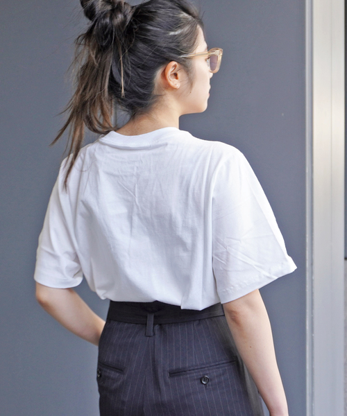 NIKE（ナイキ）の「【NIKE/ ナイキ】Tシャツ（Tシャツ/カットソー・レディース・ホワイト・FREE）」の3枚目の写真