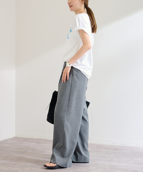 FRAMeWORK(フレームワーク)の「【BLUESCENTRIC / ブルースセントリック】 MY GRASS IS BLUE SS TEE(Tシャツ/カットソー・レディース・ホワイト・FREE)」の18枚目の写真