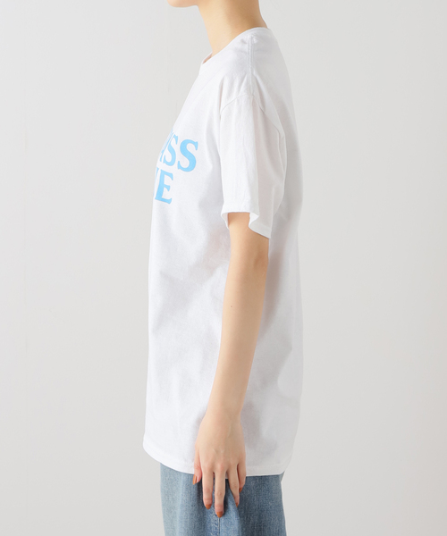 FRAMeWORK(フレームワーク)の「【BLUESCENTRIC / ブルースセントリック】 MY GRASS IS BLUE SS TEE(Tシャツ/カットソー・レディース・ホワイト・FREE)」の6枚目の写真