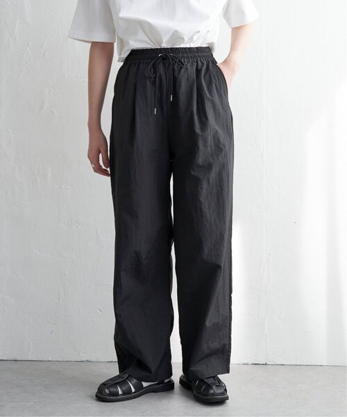VENCEEXCHANGE（ヴァンスエクスチェンジ）の「ナイロンカーブパンツ（その他パンツ・レディース・チャコールグレー/ブラック/ピンク系その他/グリーン系その他・FREE）」の2枚目の写真