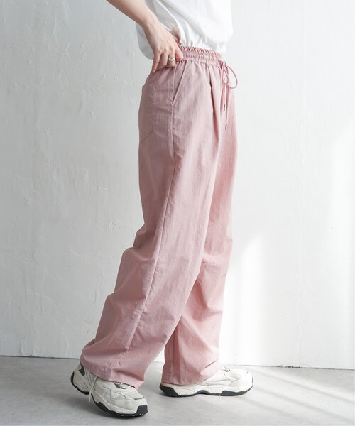 VENCEEXCHANGE（ヴァンスエクスチェンジ）の「ナイロンカーブパンツ（その他パンツ・レディース・チャコールグレー/ブラック/ピンク系その他/グリーン系その他・FREE）」の18枚目の写真