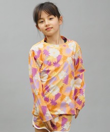 THE NORTH FACE（ザノースフェイス）の「THE NORTH FACE/ザ・ノース・フェイス NOVELTY L/S SUNSHADE TEE キッズ 水陸両用 UVケア 耐塩素仕様 NTJ12443（ラッシュガード）」