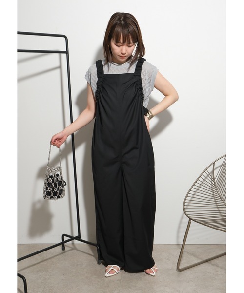 palm RICHE(ポームリシュ)の「レース編みニットTOPS(ニット/セーター・レディース・グレー/ブラック/パープル・M)」の13枚目の写真