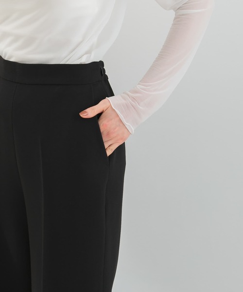 URBAN RESEARCH ROSSO WOMEN（アーバンリサーチ　ロッソ）の「ペプラムジレセットアップ（セットアップ・レディース・ブラック/ベージュ・FREE）」の19枚目の写真