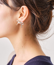 Bijou R.I  | 【Bijou R.I / ビジューアールアイ】Ribbon Pierce(ピアス（両耳用）)