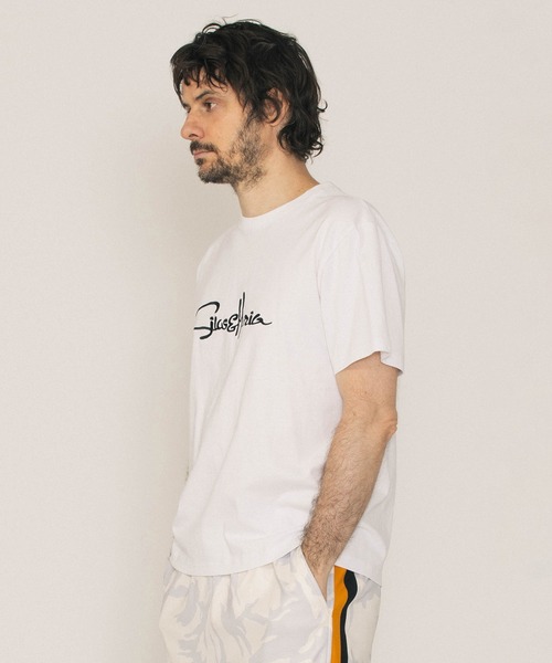 SILAS（サイラス）の「SIGNATURE S/S TEE（Tシャツ/カットソー・メンズ・ブラック/イエロー/ホワイト/グリーン・M/L/XL）」の9枚目の写真