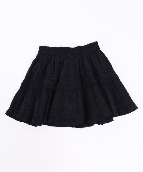 PHILLY（フィリー）の「《大バズり中★》コットンレースティアードミニスカート（スカート・レディース・ブラック/ホワイト・FREE）」の4枚目の写真