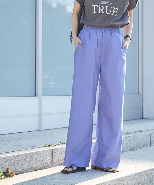 Dickies(ディッキーズ)の「【WEB限定】Dickies(ディッキーズ)コットンダンプワイドパンツ(その他パンツ・レディース・ブラック/ベージュ/ケリーグリーン/コバルトブルー・M/L)」の6枚目の写真