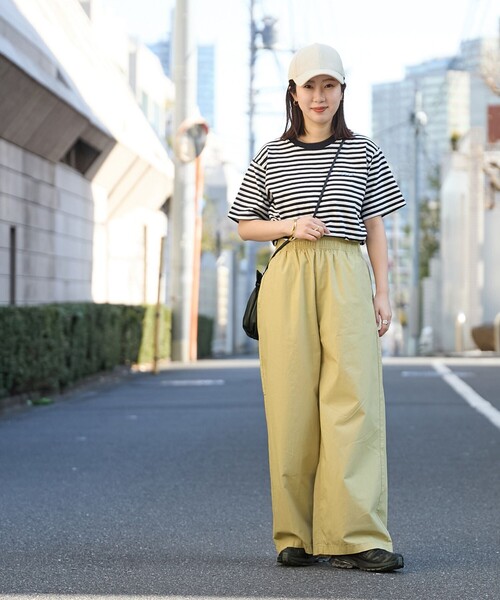 Dickies(ディッキーズ)の「【WEB限定】Dickies(ディッキーズ)コットンダンプワイドパンツ(その他パンツ・レディース・ブラック/ベージュ/ケリーグリーン/コバルトブルー・M/L)」の13枚目の写真