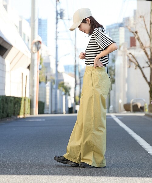 Dickies(ディッキーズ)の「【WEB限定】Dickies(ディッキーズ)コットンダンプワイドパンツ(その他パンツ・レディース・ブラック/ベージュ/ケリーグリーン/コバルトブルー・M/L)」の14枚目の写真