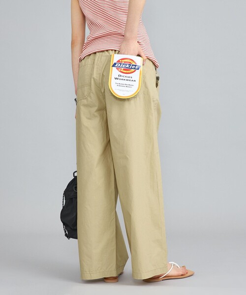 Dickies(ディッキーズ)の「【WEB限定】Dickies(ディッキーズ)コットンダンプワイドパンツ(その他パンツ・レディース・ブラック/ベージュ/ケリーグリーン/コバルトブルー・M/L)」の22枚目の写真