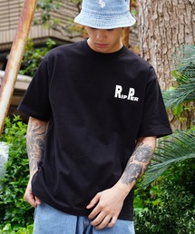 【RIPPER】シンプル RIPPER プリントTシャツ / 8oz スーパーヘビーウェイト USAコットン Tシャツ