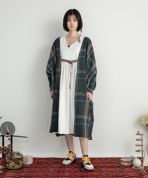 STOF(ストフ)の「Off Scene Onepiece(ワンピース・メンズ・ブラック/ホワイト・FREE)」の2枚目の写真