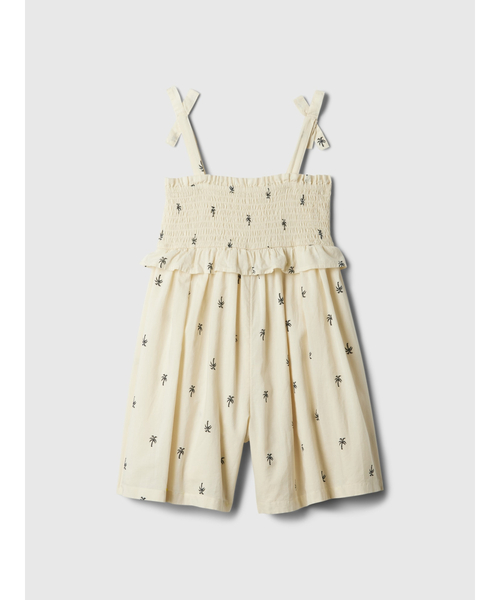 GAP（ギャップ）の「babyGap スモッキングギャザー ロンパース（つなぎ/オールインワン・キッズ・ベージュ・4 YRS/3 YRS/6-12M/18-24M/2 YRS/12-18M/5 YRS）」の3枚目の写真