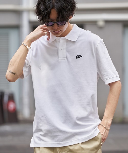 L&#39;Appartement DEUXIEME CLASSE - NIKE/ナイキclub ピケ S/S ポロシャツ セール】NIKE/ナイキ クラブ ピケ S/S ポロシャツ/FN3895/ワン