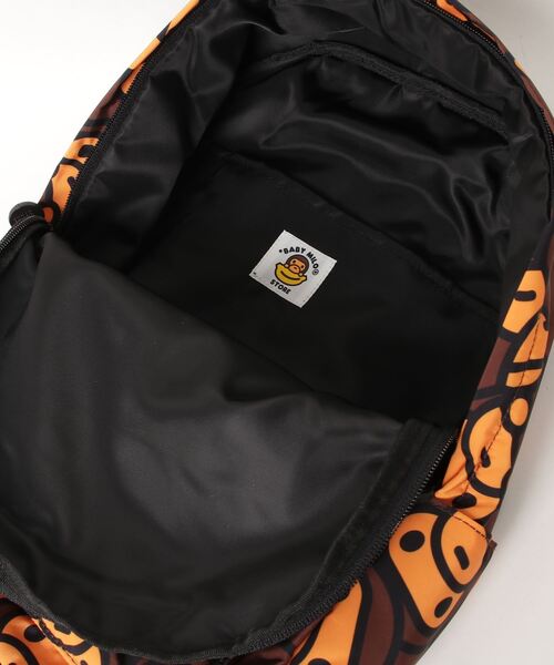 A BATHING APE(アベイシングエイプ)の「ALL BABY MILO MEDIUM BACKPACK(バックパック/リュック・メンズ・ブラウン・FREE)」の2枚目の写真