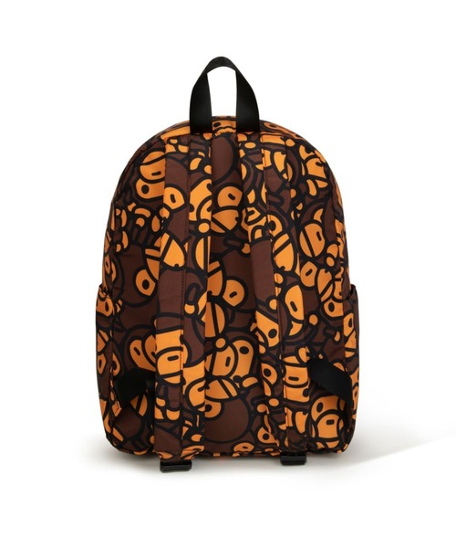 A BATHING APE(アベイシングエイプ)の「ALL BABY MILO MEDIUM BACKPACK(バックパック/リュック・メンズ・ブラウン・FREE)」の5枚目の写真