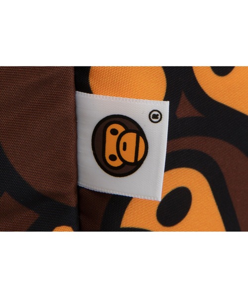 A BATHING APE(アベイシングエイプ)の「ALL BABY MILO MEDIUM BACKPACK(バックパック/リュック・メンズ・ブラウン・FREE)」の6枚目の写真