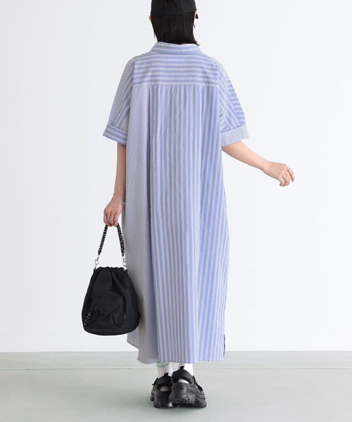 n'OrLABEL（ノアールレーベル）の「『マルチストライプ柄シャツ