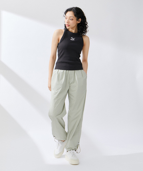 PUMA(プーマ)の「【PUMA】 CLASSICS リブ スリムタンクトップ(タンクトップ・レディース・ホワイト/ブラック・M)」の14枚目の写真