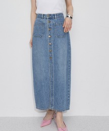 ROLLA'S | 【ROLLA'S(ローラス)】SAILOR SKIRT AZURE(デニムスカート)