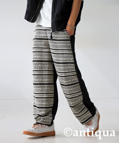 エスニック柄パンツ（その他パンツ）｜antiqua（アンティカ）