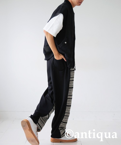 エスニック柄パンツ（その他パンツ）｜antiqua（アンティカ）