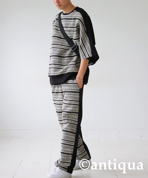 エスニック柄パンツ（その他パンツ）｜antiqua（アンティカ）