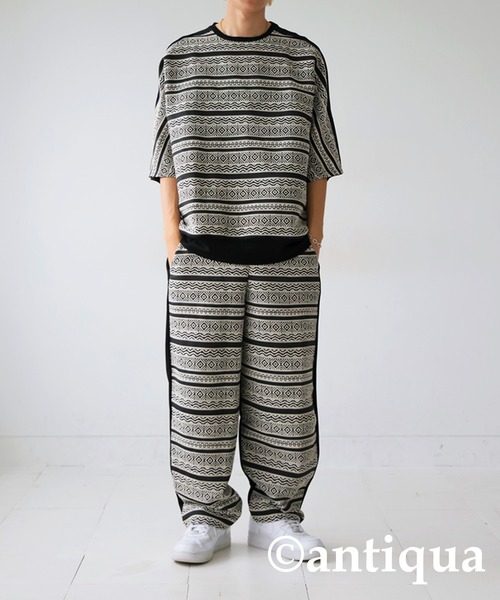 エスニック柄パンツ（その他パンツ）｜antiqua（アンティカ）