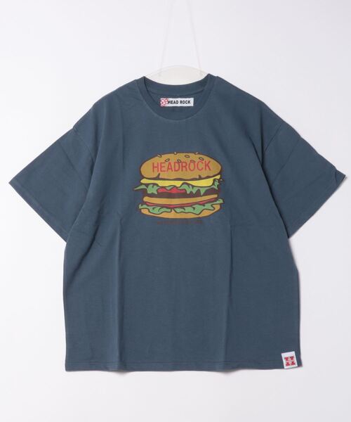 HEAD ROCK（ヘッドロック）の「HEADROCK/ヘッドロック 半袖オーバーサイズTシャツ（大人）（Tシャツ/カットソー・メンズ・オートミール/ベージュ/ネイビー/スミクロ・165/175/185）」の4枚目の写真