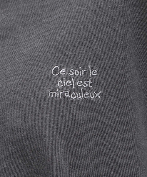 LAKOLE(ラコレ)の「ピグメント袖フリルワンピース / 119356(ワンピース・レディース・アイボリー/チャコールグレー/ブルー・SMALL/MEDIUM)」の9枚目の写真