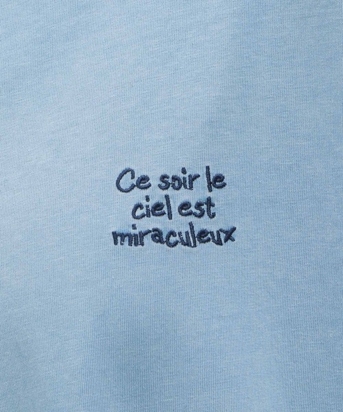 LAKOLE(ラコレ)の「ピグメント袖フリルワンピース / 119356(ワンピース・レディース・アイボリー/チャコールグレー/ブルー・SMALL/MEDIUM)」の5枚目の写真