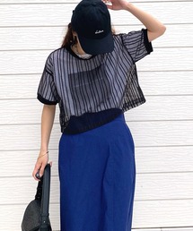 Q | メッシュT(Tシャツ/カットソー)