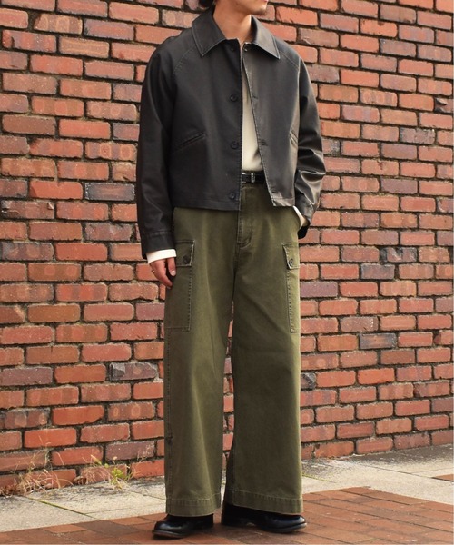 Noen(ノエン)の「ヴィンテージライクレザージャケット(ブルゾン・メンズ・ブラウン/ブラック・LARGE/MEDIUM)」の15枚目の写真