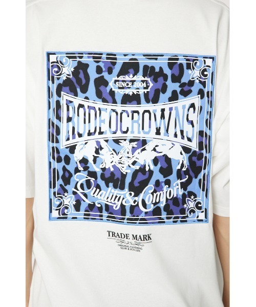RODEO CROWNS WIDE BOWL(ロデオクラウンズワイドボウル)の「SCARYパッチ Tシャツ(Tシャツ/カットソー・メンズ・ホワイト/ブラック/ベージュ・MEDIUM/LARGE)」の14枚目の写真