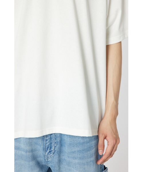 RODEO CROWNS WIDE BOWL(ロデオクラウンズワイドボウル)の「SCARYパッチ Tシャツ(Tシャツ/カットソー・メンズ・ホワイト/ブラック/ベージュ・MEDIUM/LARGE)」の16枚目の写真